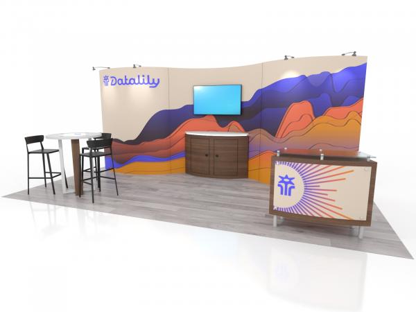 ECO-2127 Sustainable Modular Trade Show Display -- 10 x 20 Version